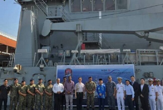 Kapal Tentera Laut Korea Selatan ‘Cheonjabong’ singgah di Pelabuhan Klang