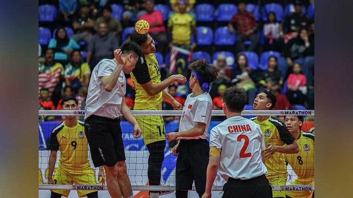 Sepak Takraw Piala Asia: Kuadran Malaysia ‘libas’ China Sepak Takraw Piala Asia: Kuadran Malaysia ‘libas’ China