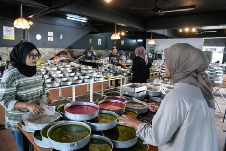 Kuih talam Mak Njang Mengubat kerinduan tambah lagi diBulan Ramadan