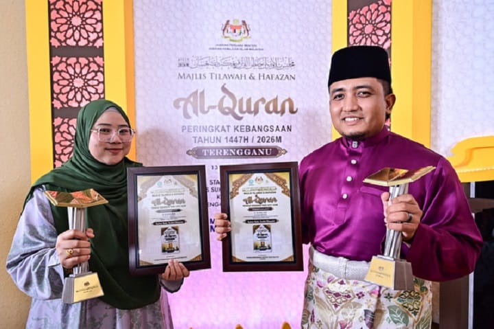 Qari Perak, qariah Sarawak johan Tilawah Al-Quran peringkat kebangsaan 2026