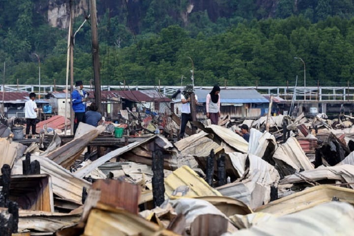 KKM gerakkan pasukan kesihatan sokong mangsa kebakaran di Sandakan