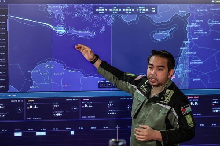 Enam kapal GSF 2.0 dipintas tentera rejim Israel libatkan 10 rakyat Malaysia