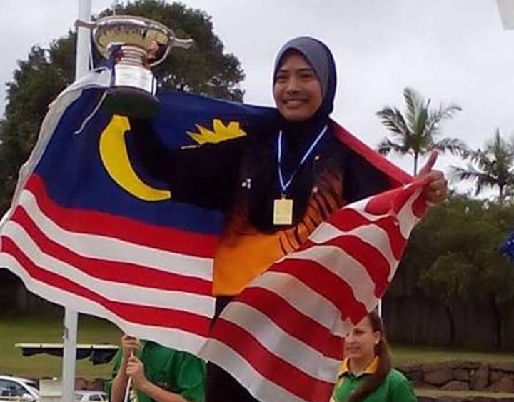 Boling padang: Emma Firyana kini pemain nombor satu dunia