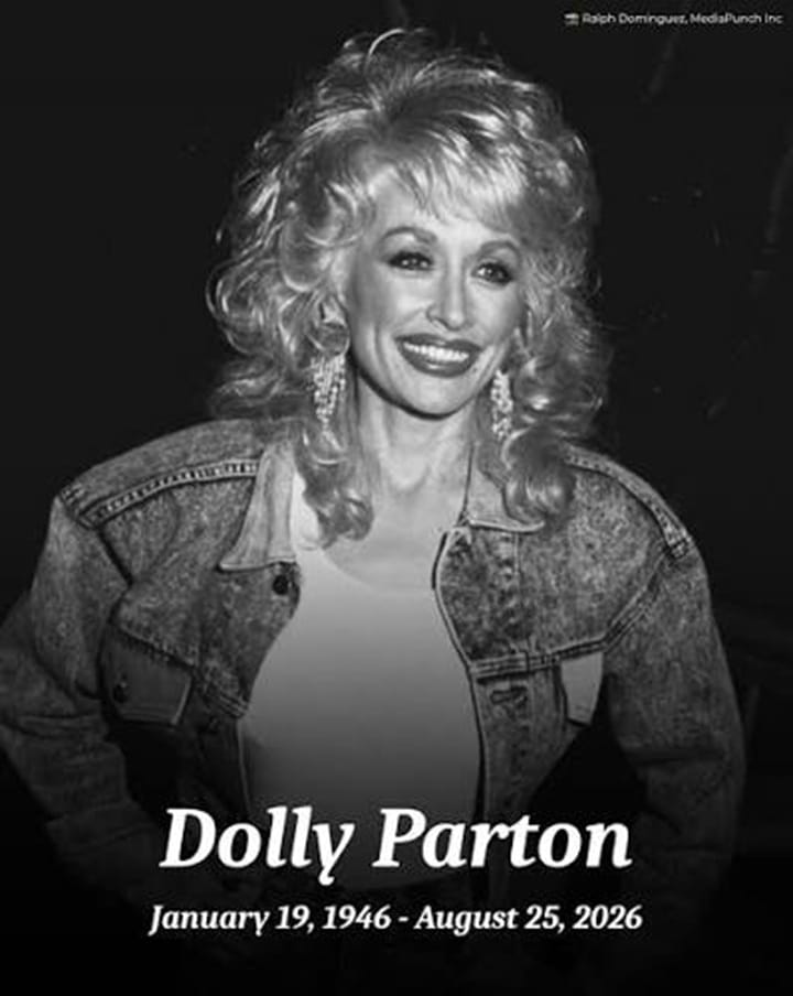 LEGENDA MUZIK COUNTRY AS DOLLY PARTON MENINGGAL DUNIA PADA USIA 80 TAHUN