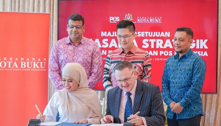 Pos Malaysia meterai kerjasama Kota Buku program ‘Dua Juta Buku Latihan Kitar Semula
