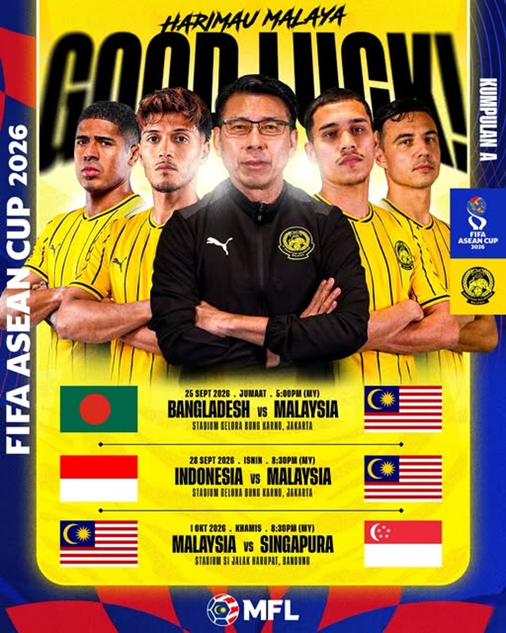 PIALA ASEAN FIFA: HARIMAU MALAYA SIAP SEDIA GEGAR GELORA BUNG KARNO PIALA ASEAN FIFA: HARIMAU MALAYA SIAP SEDIA GEGAR GELORA BUNG KARNO