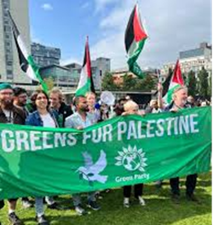 PARTI GREEN UK TERIMA PAKAI PENDIRIAN ANTI-ZIONIS, ISYTIHAR ZIONISME SEBAGAI BENTUK PERKAUMAN