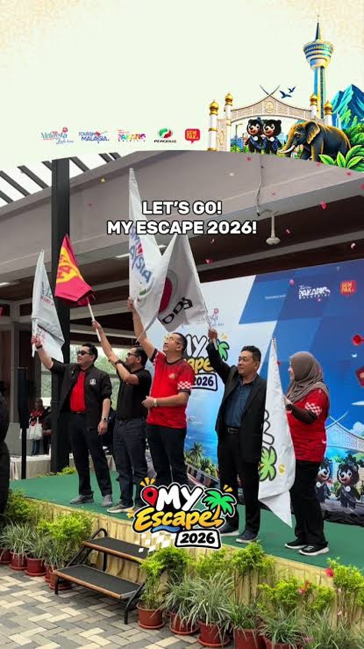 PAHANG DIPILIH DESTINASI UTAMA “MY ESCAPE 2026”, PERKASA PROMOSI VM2026-2027